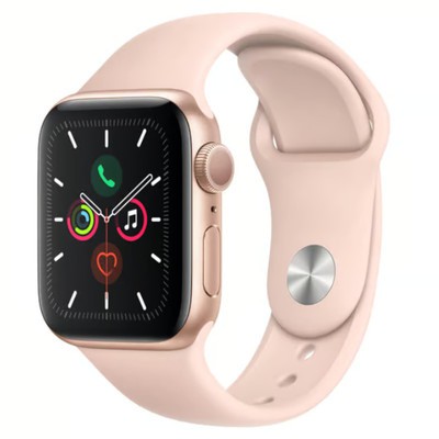Apple Watch Series 5 GPS Gold Aluminium 40mm Pink Sport Band - Good