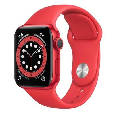 Apple Watch Series 6 GPS + Cellular Red Aluminium 44mm Red Sport Band - Very Good