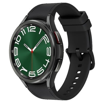 Samsung Galaxy Watch6 Classic Bluetooth Black 47MM Hybrid Eco Black Leather Band - Pristine