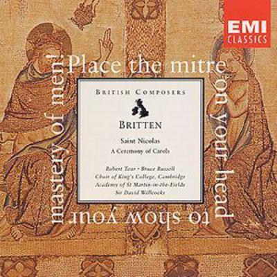 Benjamin Britten - A Ceremony of Carols - Britten CD Album - Used