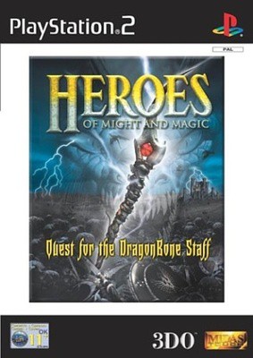 Heroes of Might and Magic: Quest for the Dragon Bone Staff PlayStation 2 Game - Used