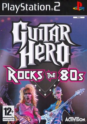 Guitar Hero: Rock the 80s PlayStation 2 Game - Used