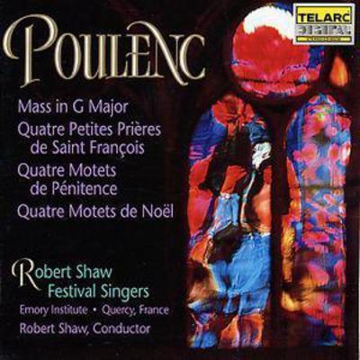 Francis Poulenc - Mass, Prayers of St. Francis, Motets for Christmas and Lent CD Album - Used