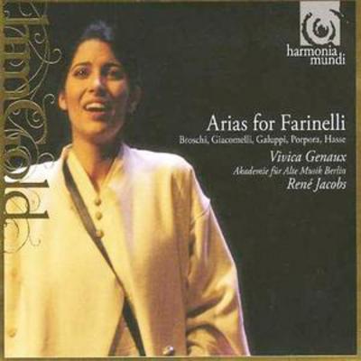 Vivica Genaux - Arias for Farinelli (Jacobs, Akamus, Genaux) CD Album - Used