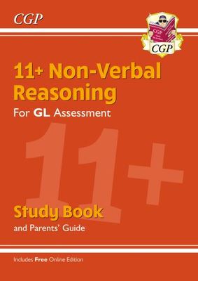 11+ GL Non-Verbal Reasoning Study Book (with Parents' Guide & Online Edition) - CGP Books - Paperback - Used