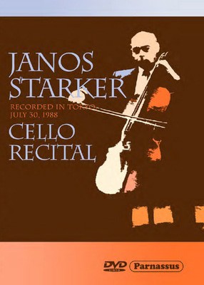 János Starker: Cello Recital - DVD - Used