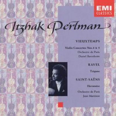 Henri Vieuxtemps - Itzhak Perlman - Vieuxtemps/Ravel/Saint-Saens CD Album - Used