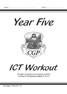 KS2 ICT Workout Book - Year 5 - CGP Books - Paperback - Used