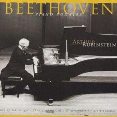Ludwig van Beethoven - Piano Sonatas No.8 'Pathetique', 14 'Moonlight', 23 'Appassionata CD Album - Used