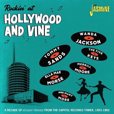 Various Artists - Rockin' at Hollywood & Vine: A Decade of Rockin' Tracks from the Capitol Tower 1953-1962 CD Album - Used