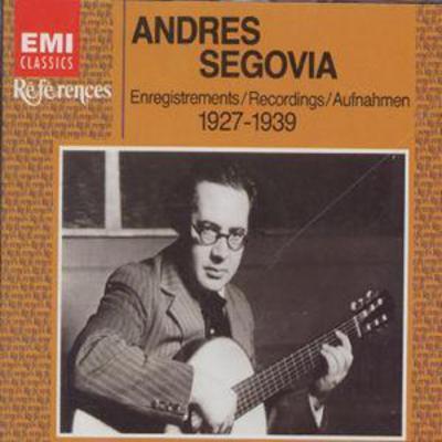 Various Composers - Andres Segovia - Guitar Recital - Recordings 1927-1939 CD Album - Used