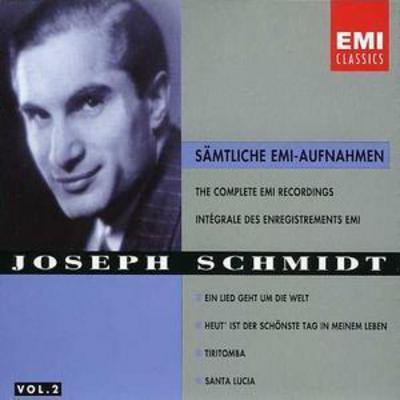 Various Composers - Joseph Schmidt Vol. 2 CD Album - Used
