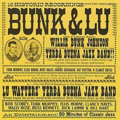Bunk Johnson - Bunk & Lu CD Album - Used