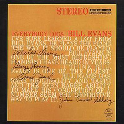 Bill Evans Trio - Everybody Digs Bill Evans CD Album - Used
