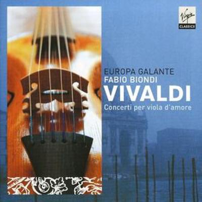Fabio Biondi - Concerti Per Viola D'amore (Biondi, Europa Galante) CD Album - Used