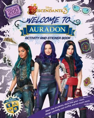 Welcome to Auradon: A Descendants 3 Sticker and Activity Book - Disney Books - Paperback - Used