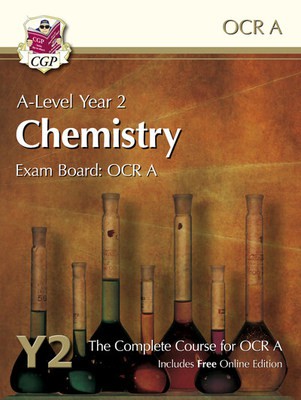 A-Level Chemistry for OCR A: Year 2 Student Book with Online Edition - CGP Books - Paperback - Used