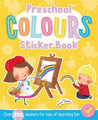 Preschool Colours Sticker Book - Igloo Books - Paperback - Used
