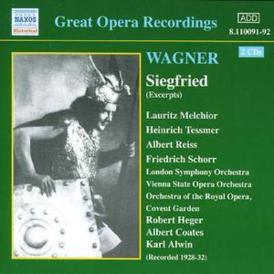 Richard Wagner - Siegfried (Alwin, Coates, Heger, Lso) CD Album - Used