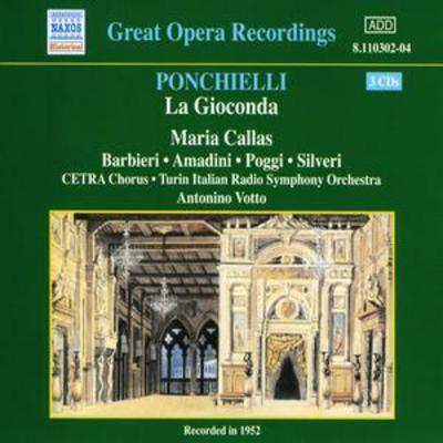 Amilcare Ponchielli - La Gioconda (Votto, Turin Italian Radio So) CD Album - Used