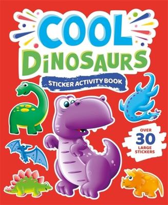 Cool Dinosaurs Sticker Activity Book - Igloo Books - Paperback - Used