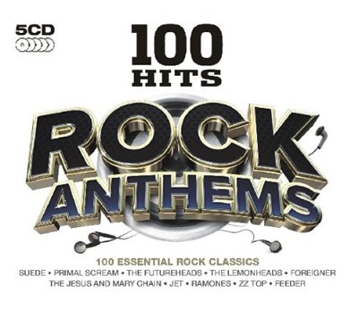 Various Artists - 100 Hits: Rock Anthems CD Album - Used