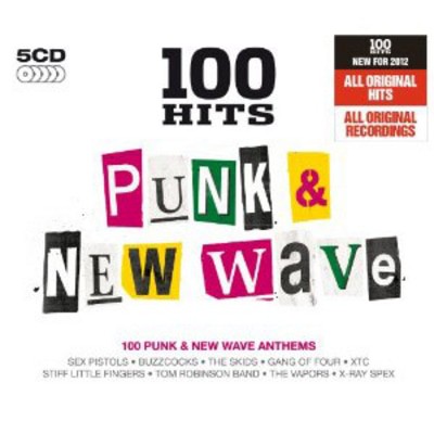 Various Artists - 100 Hits: Punk & New Wave CD Album - Used