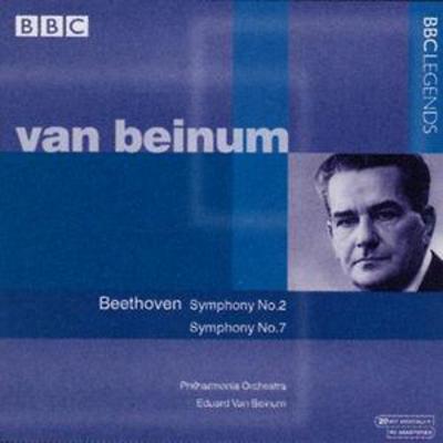 Ludwig van Beethoven - Symphonies Nos. 2 & 7 CD Album - Used