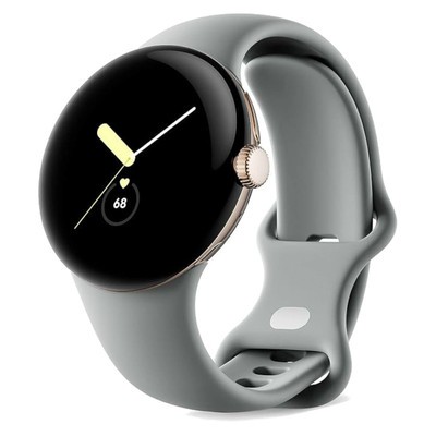 Google Pixel Watch 2 Bluetooth Champagne Gold Aluminium 41mm Hazel Active Band - Good