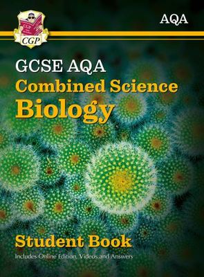 New GCSE Combined Science Biology AQA Student Book (includes Online Edition, Videos and Answers) - CGP Books - Paperback - Used