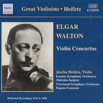 William Walton - Violin Concertos - Elgar Walton CD Album - Used