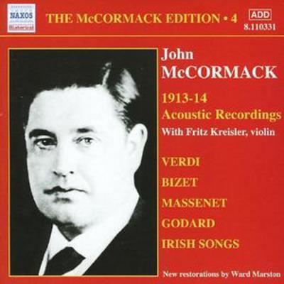 Various Composers - Mccormack Edition Vol. 4: 1913 - 14 Acoustic Recordings CD Album - Used