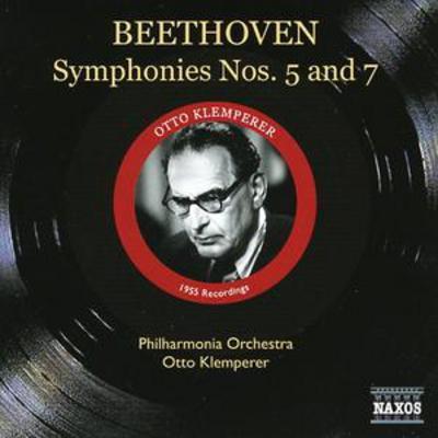 Ludwig van Beethoven - Symphonies Nos. 5 and 7 (Klemperer, Philharmonia Orchestra) CD Album - Used