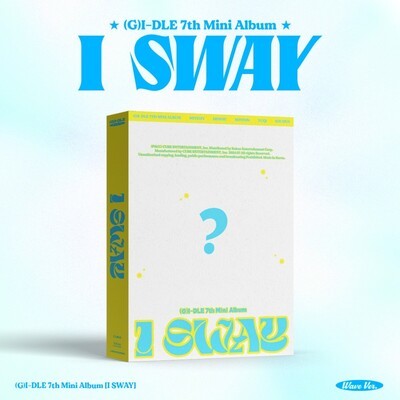 (G)I-DLE - I SWAY (Wave Version) CD Album - Used