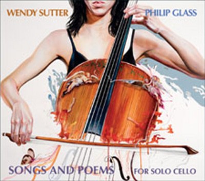 Wendy Sutter - Songs and Poems for Solo Cello CD Album - Used