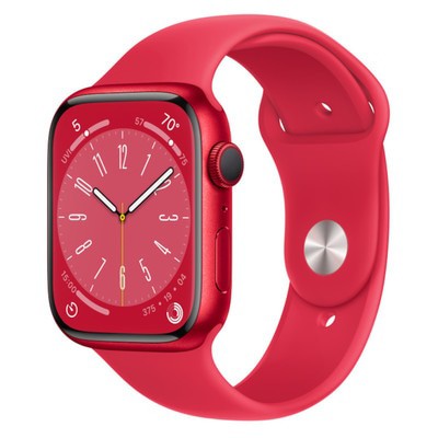 Apple Watch Series 8 GPS (PRODUCT)Red Aluminium 41mm (PRODUCT)Red Sport Band - Good