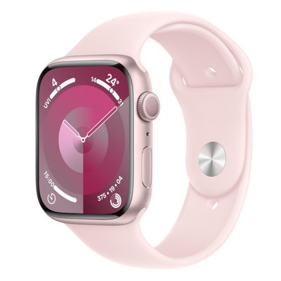 Apple Watch Series 9 GPS Pink Aluminium 41mm Pink Sport Band - Good