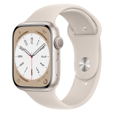 Apple Watch Series 8 GPS Starlight Aluminium 45mm Starlight Sport Band - Very Good