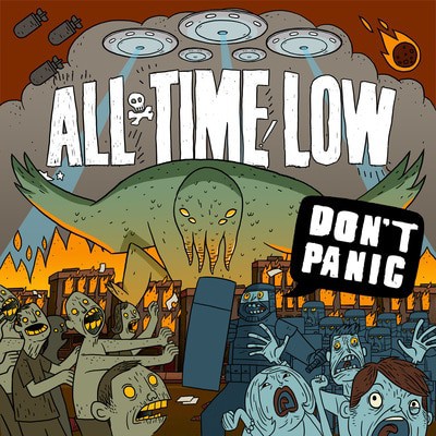 All Time Low - Don't Panic CD Album - Used