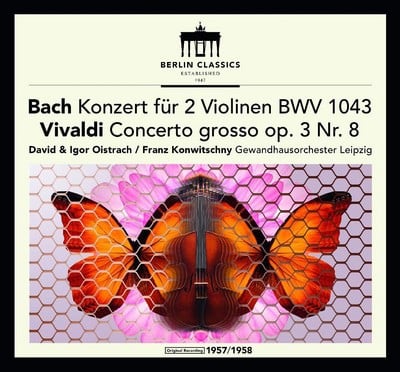 Johann Sebastian Bach - Bach: Konzert Fur 2 Violinen, BWV 1043/... CD Album - Used