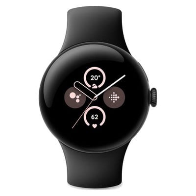 Google Pixel Watch 2 LTE Matte Black Aluminium 41mm Obsidian Active Band Unlocked - Good