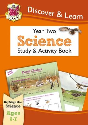 KS1 Science Year 2 Discover & Learn: Study & Activity Book - CGP Books - Paperback - Used