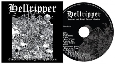 Hellripper - Complete and Total Fucking Mayhem CD Album - Used