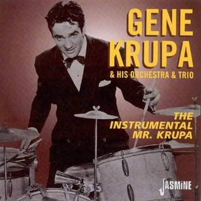 Gene Krupa & His Orchestra & Trio - The Instrumental Mr. Krupa CD Album - Used