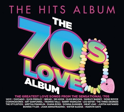 Various Artists - The Hits Album: The 70s Love Album CD Album - Used