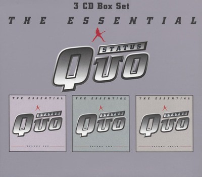 Status Quo - The Essential: Volume One;Volume Two;Volume Three CD Album - Used