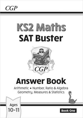 KS2 Maths SAT Buster: Answer Book 1 (for the 2025 tests) - CGP Books - Paperback - Used