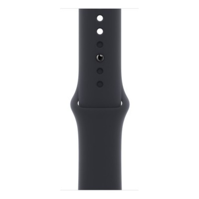 Apple Watch Series 10 GPS + Cellular Jet Black Aluminium 42MM Black Sport Band view 3