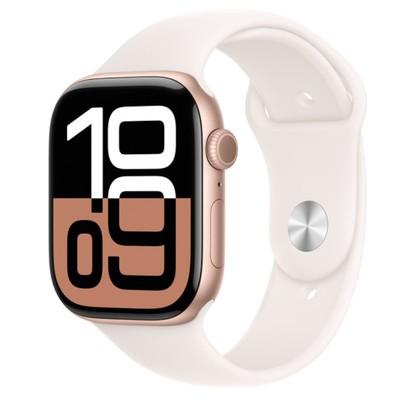 Apple Watch Series 10 GPS Rose Gold Aluminium 42mm Light Blush Sport Band - Good