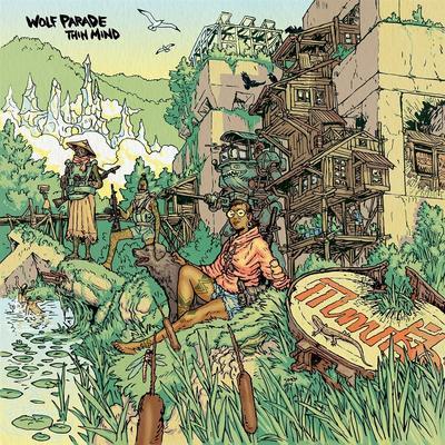 Wolf Parade - Thin Mind CD Album - Used